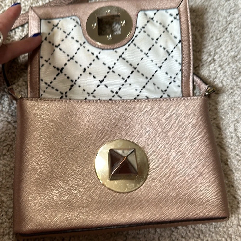 Kate Spade Newbury Lane Crossbody purse Rose Gold Small